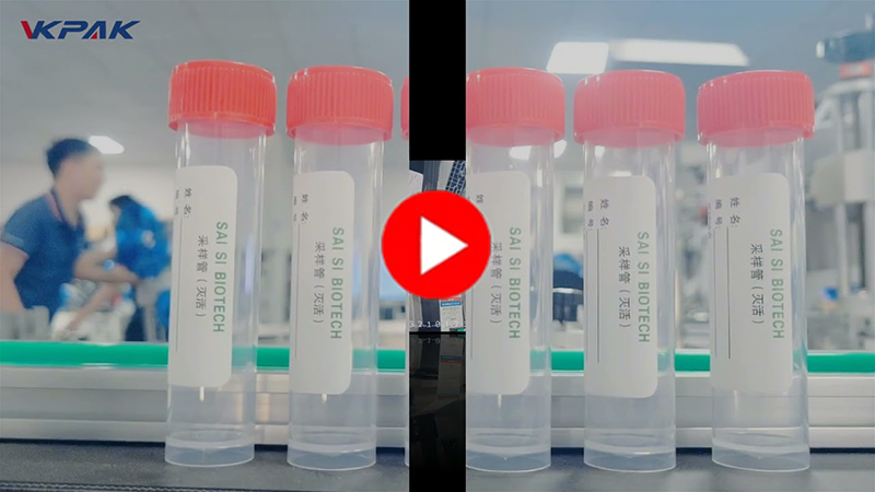 Automatický stroj na označovanie horizontálnych nálepiek