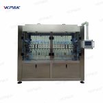 Automatický lineárny stroj na plnenie sklenených fliaš s tekutou penou