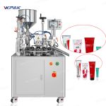 Ultrazvukový tesniaci stroj na plnenie plastových laminovaných trubíc poloautomatický