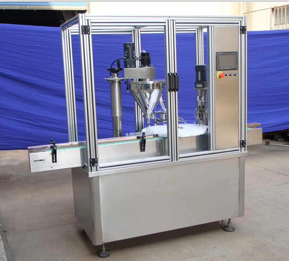 powder filler capper machine zariadenie na uzatváranie práškových plničov.jpg