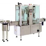 Automatický rotačný stroj na plnenie farmaceutických práškových fliaš