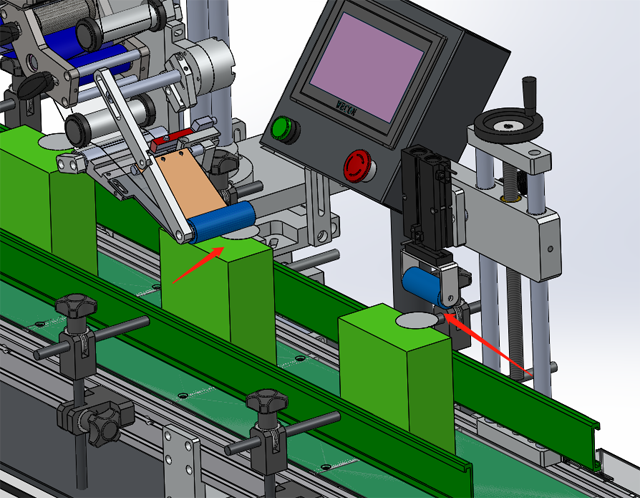 Výkres dizajnu rohových krabíc