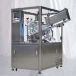 Dvojkomorový tesniaci stroj na plnenie tuby s kozmetickým krémom