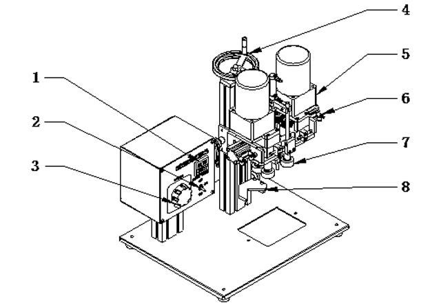illustration of screw capping machine desktop stolný skrutkovací stroj.jpg
